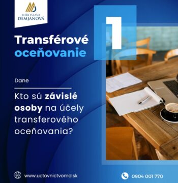 Transférové oceňovanie - všetko, čo potrebuejte vedieť. Informácie od účtovnej firmy v Prešove